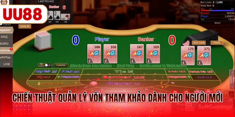 Chiến thuật quản lý vốn tham khảo dành cho người mới