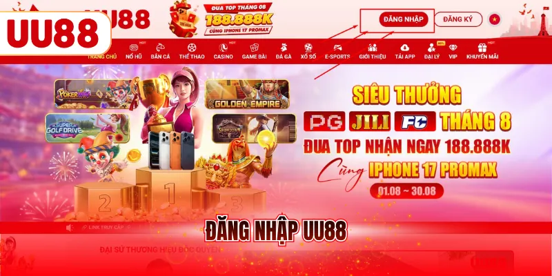 đăng nhập UU88