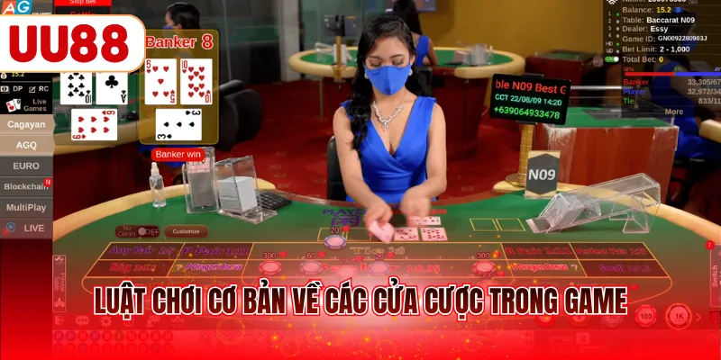 Luật chơi cơ bản về các cửa cược trong game