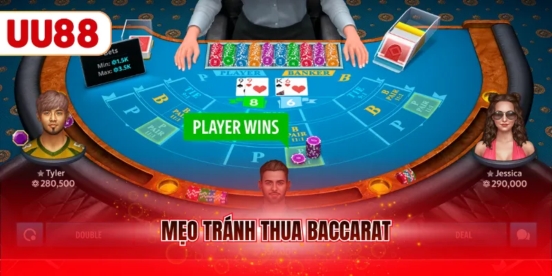 Mẹo tránh thua Baccarat