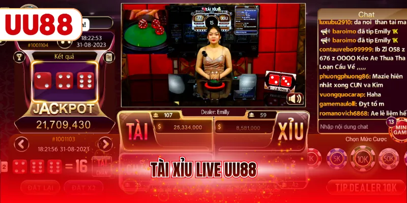 Tài Xỉu live UU88