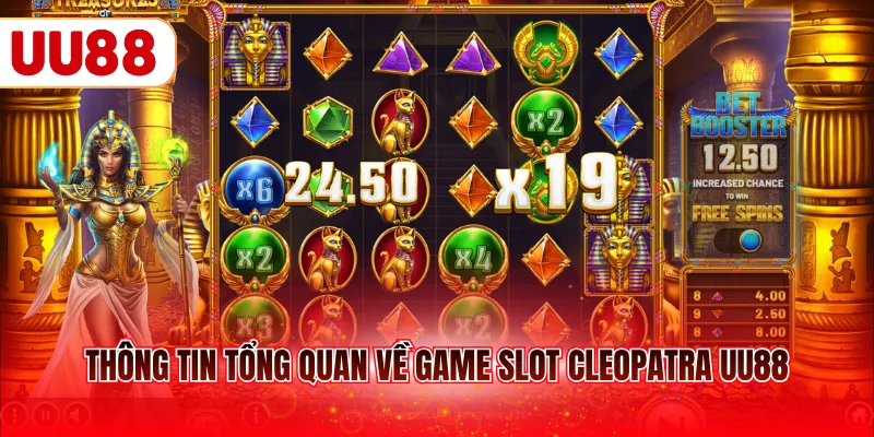 Thông tin tổng quan về game slot Cleopatra UU88
